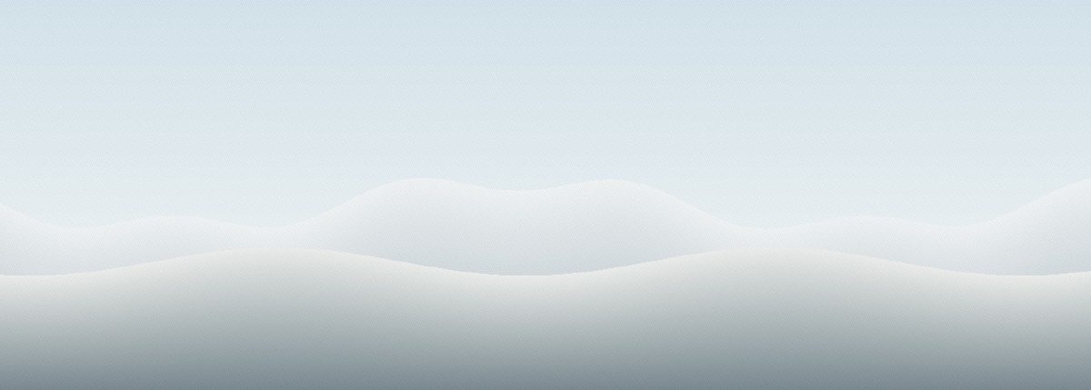 Soft placeholder ridgeline under pale sky