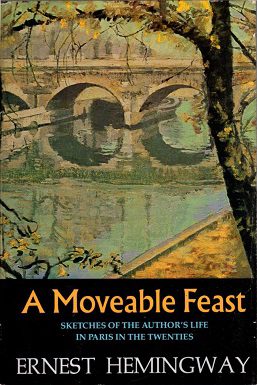 Book cover of A Moveable Feast by Ernest Hemingway